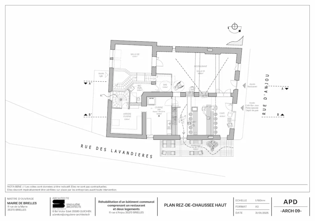 Plan rdc