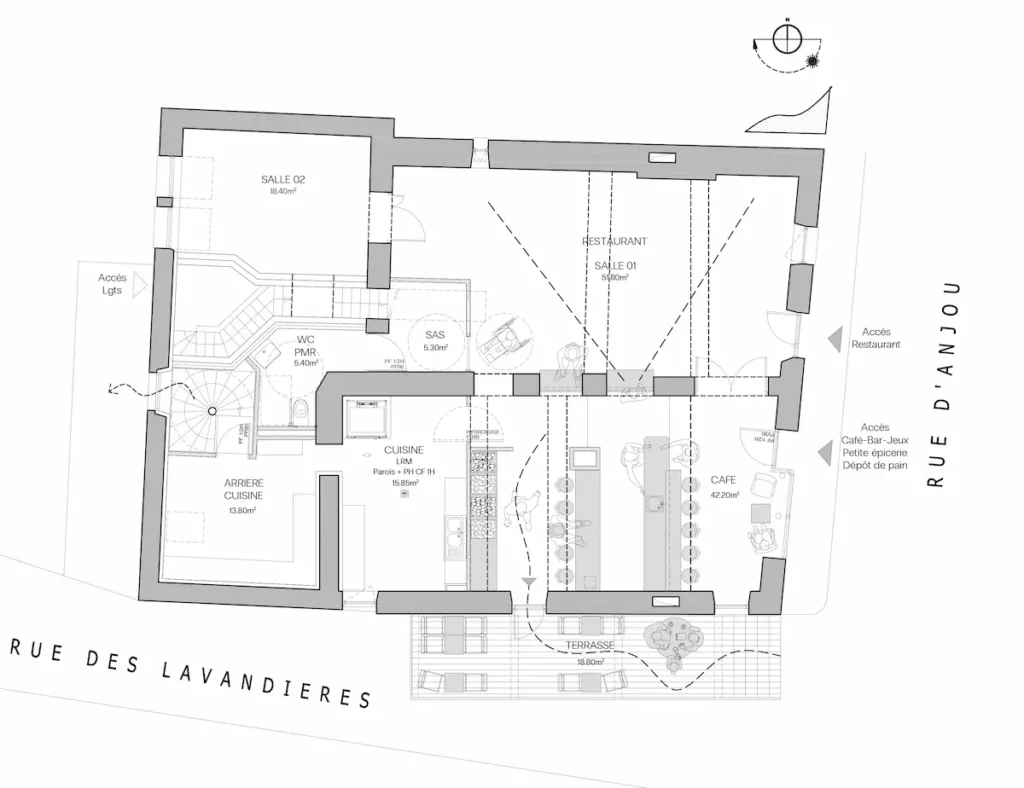 Plan projet à Brielles
