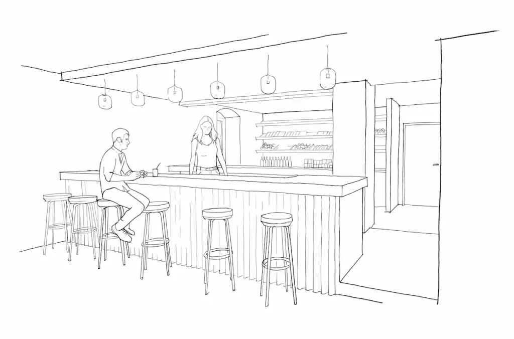 Croquis bar